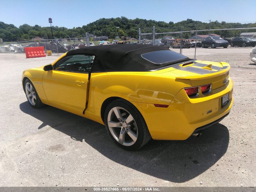 2012 Chevrolet Camaro 2Lt VIN: 2G1FC3D31C9116236 Lot: 39527665