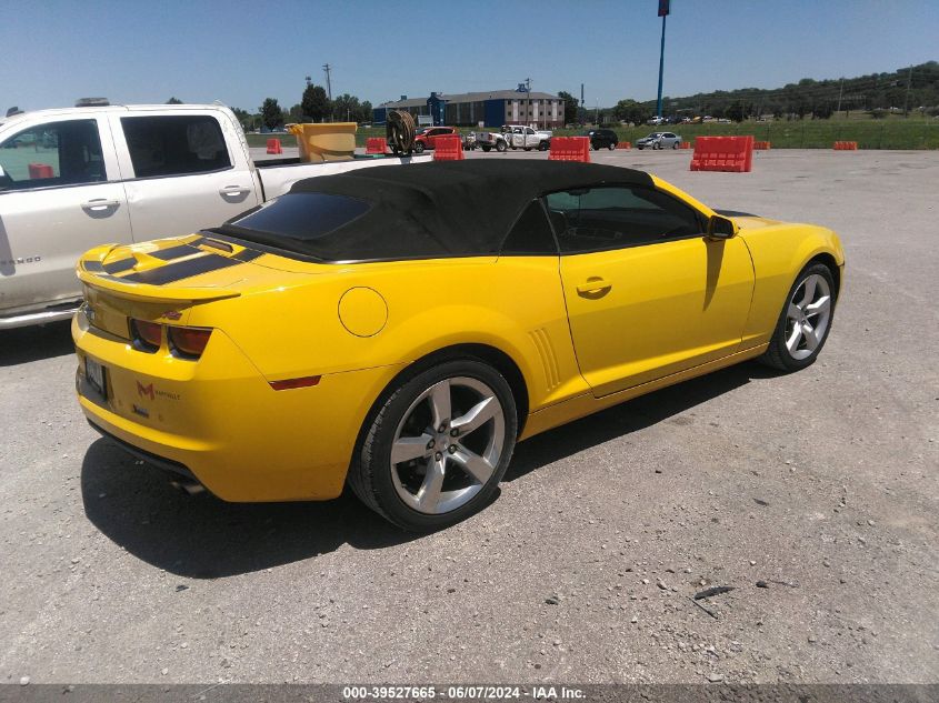 2012 Chevrolet Camaro 2Lt VIN: 2G1FC3D31C9116236 Lot: 39527665