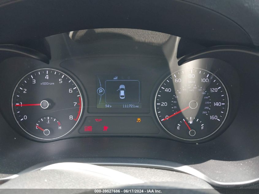 2017 Kia Optima Lx VIN: 5XXGT4L39HG154574 Lot: 39527686