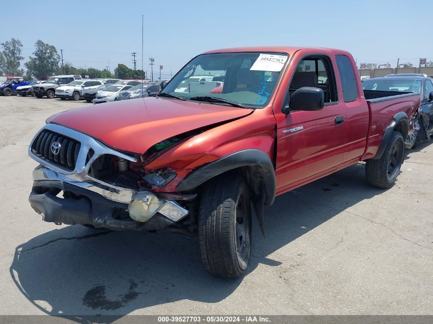 2004 Toyota Tacoma Prerunner V6 VIN: 5TESN92N94Z306062 Lot: 39527703