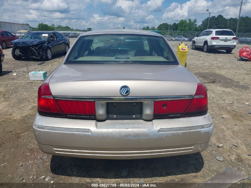 1998 Mercury Grand Marquis VIN: 2MEFM75W2WX628624 Lot: 39527705