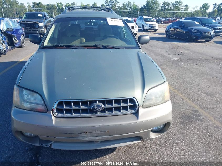 2003 Subaru Outback VIN: 4S3BH675537604435 Lot: 39527704