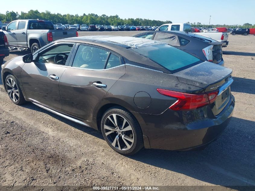 2016 Nissan Maxima 3.5 Platinum VIN: 1N4AA6APXGC434912 Lot: 39527711