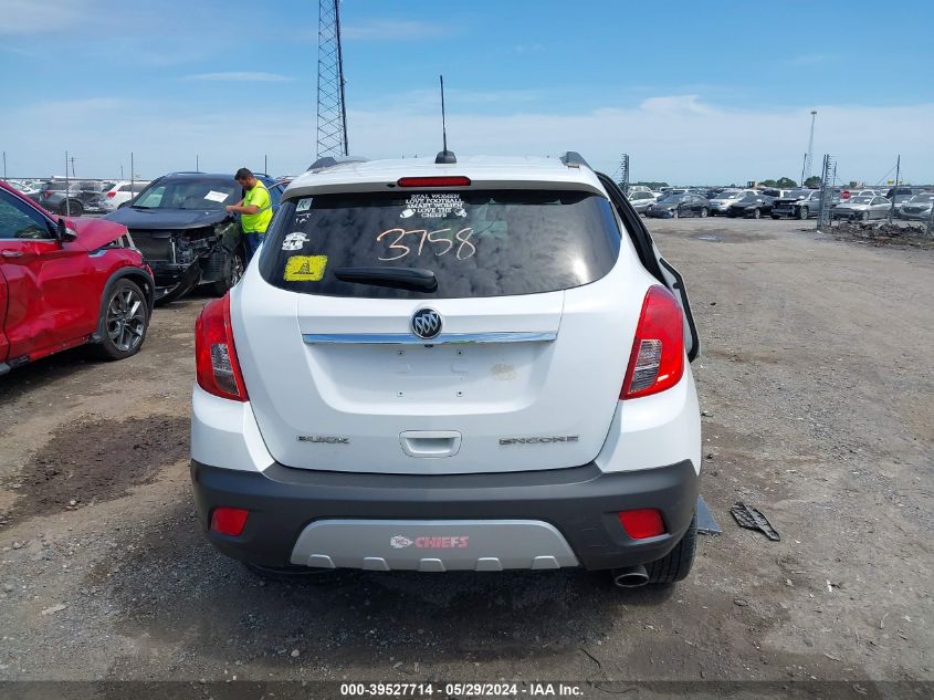 2016 Buick Encore Leather VIN: KL4CJCSB6GB694969 Lot: 39527714
