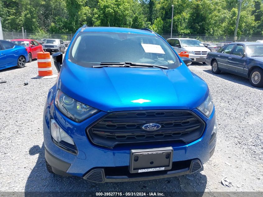 2019 Ford Ecosport Ses VIN: MAJ6S3JL1KC299424 Lot: 39527715