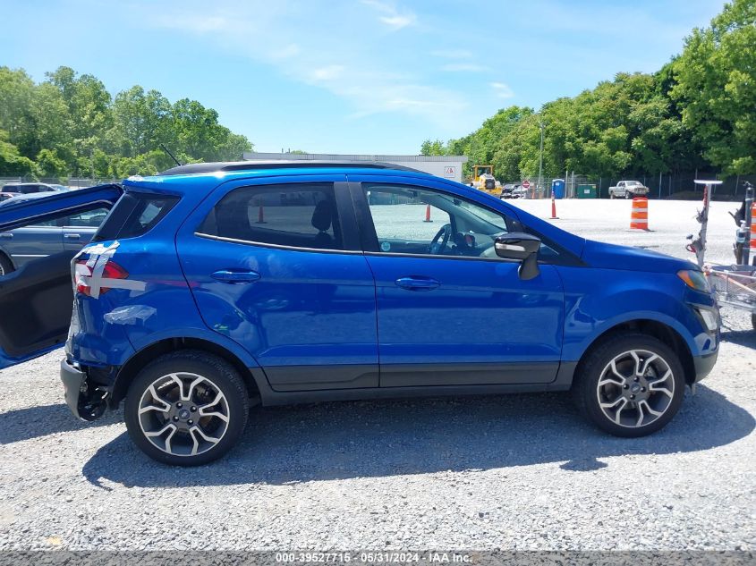 2019 Ford Ecosport Ses VIN: MAJ6S3JL1KC299424 Lot: 39527715