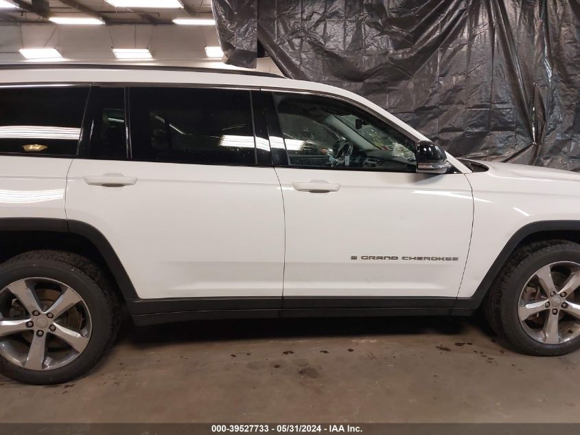 2021 Jeep Grand Cherokee L Limited 4X4 VIN: 1C4RJKBG2M8197948 Lot: 39527733