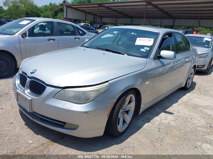 2008 BMW 528I VIN: WBANU53588C111935 Lot: 39527738