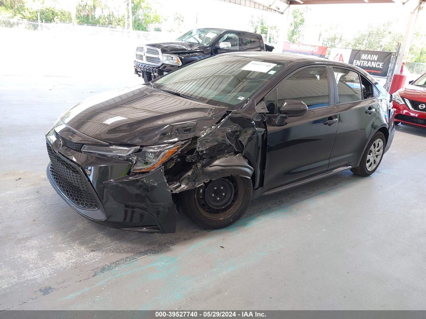 2022 TOYOTA COROLLA 1.8L I4   N(VIN: 5YFEPMAE9NP391150