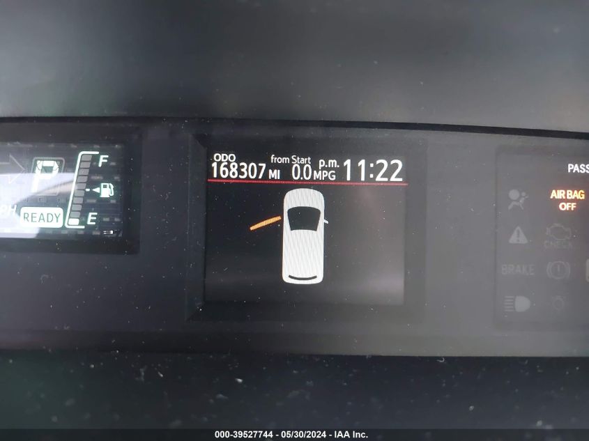 2013 Toyota Prius C Three VIN: JTDKDTB30D1542799 Lot: 39527744