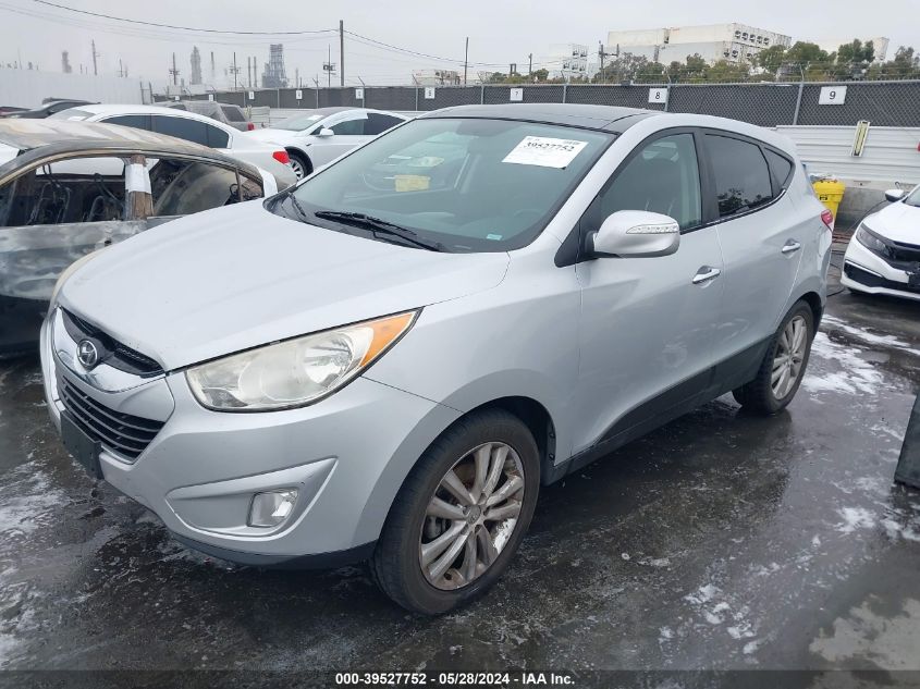 2010 Hyundai Tucson Limited VIN: KM8JUCAC3AU025743 Lot: 39527752