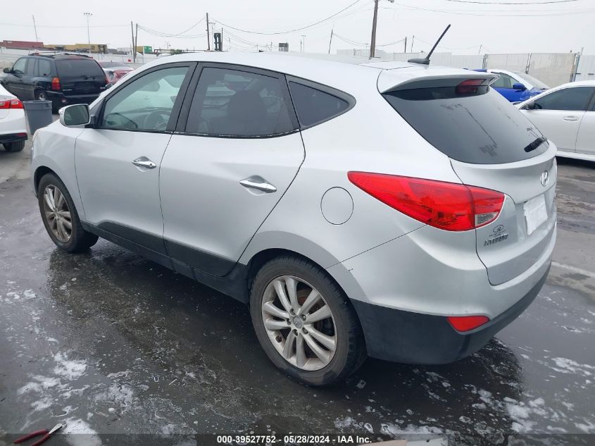 2010 Hyundai Tucson Limited VIN: KM8JUCAC3AU025743 Lot: 39527752