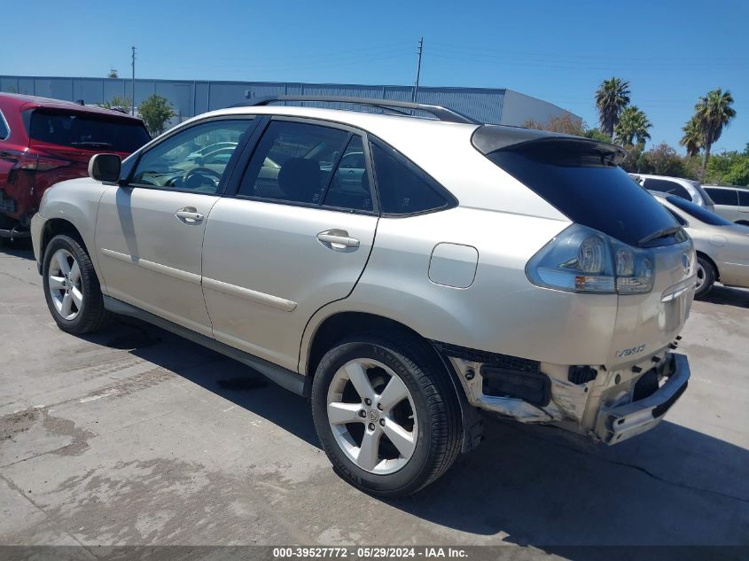 2007 Lexus Rx 350 VIN: JTJGK31U570004726 Lot: 39527772