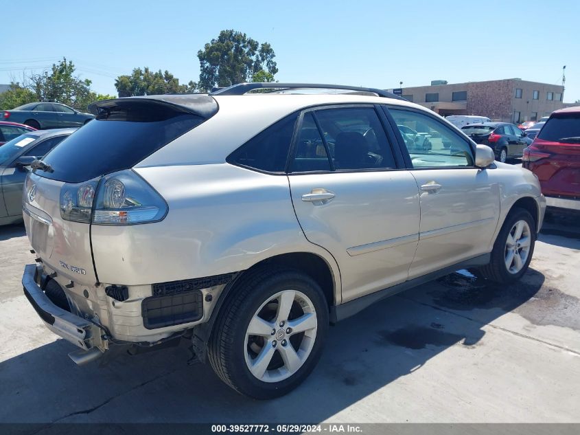 2007 Lexus Rx 350 VIN: JTJGK31U570004726 Lot: 39527772