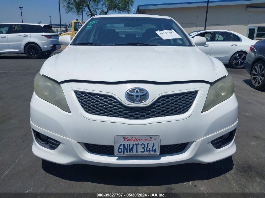 2011 Toyota Camry Se V6 VIN: 4T1BK3EK2BU621228 Lot: 39527797