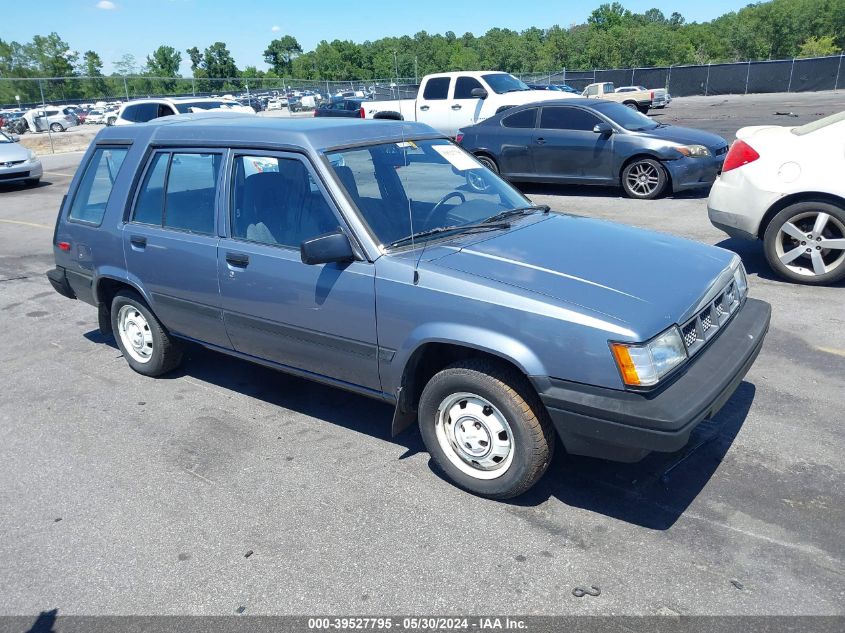 1987 Toyota Tercel Deluxe 4X4 VIN: JT2AL32WXH0272414 Lot: 39527795