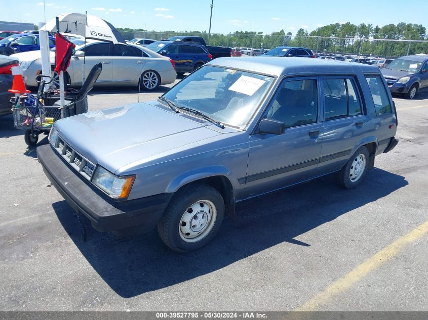 1987 Toyota Tercel Deluxe 4X4 VIN: JT2AL32WXH0272414 Lot: 39527795