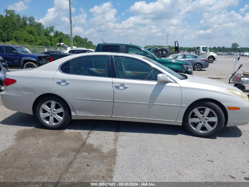 2005 Lexus Es 330 VIN: JTHBA30G155109578 Lot: 39527801