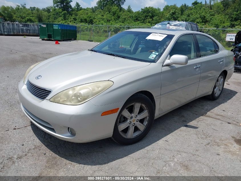 2005 Lexus Es 330 VIN: JTHBA30G155109578 Lot: 39527801