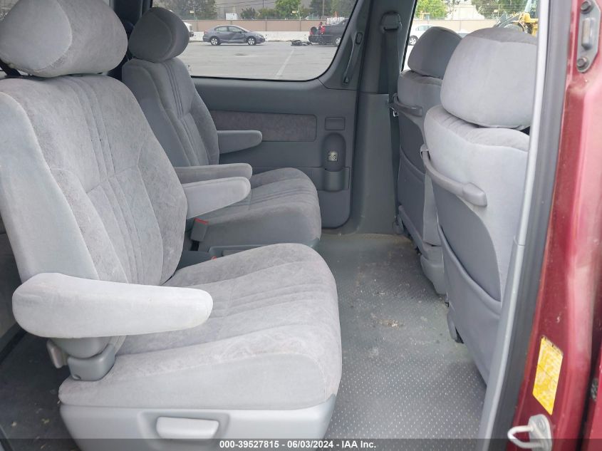 2000 Toyota Sienna Le VIN: 4T3ZF13C5YU209498 Lot: 39527815