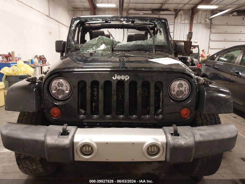 2012 Jeep Wrangler Sahara VIN: 1C4AJWBG3CL163789 Lot: 39527828