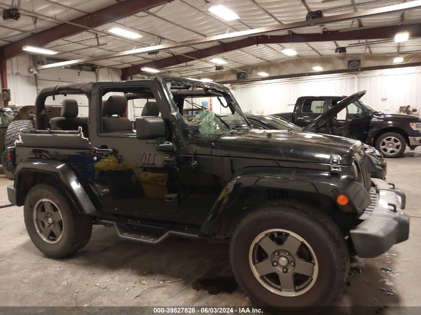 2012 Jeep Wrangler Sahara VIN: 1C4AJWBG3CL163789 Lot: 39527828