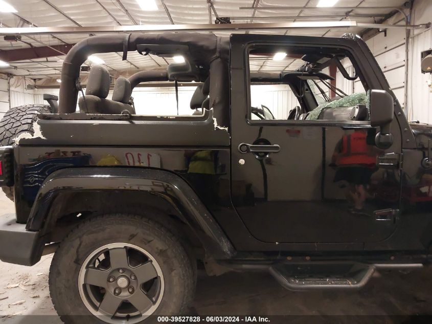 2012 Jeep Wrangler Sahara VIN: 1C4AJWBG3CL163789 Lot: 39527828