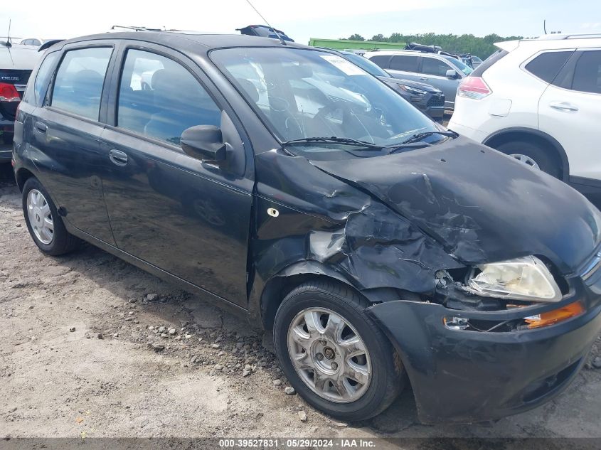 2005 Chevrolet Aveo Lt VIN: KL1TG62685B308307 Lot: 39527831