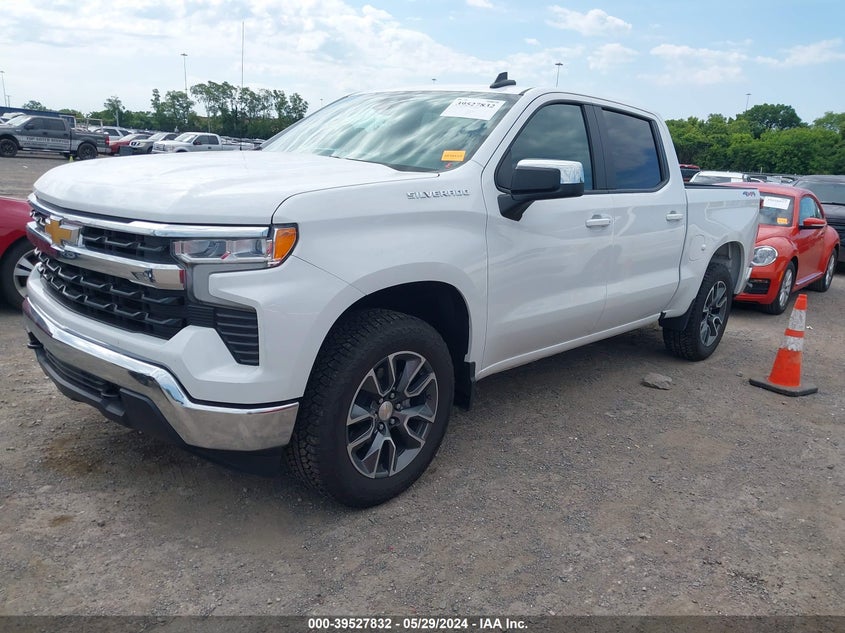 2024 CHEVROLET SILVERADO 1500 4WD  SHORT BED LT - 3GCPDDEK4RG303523