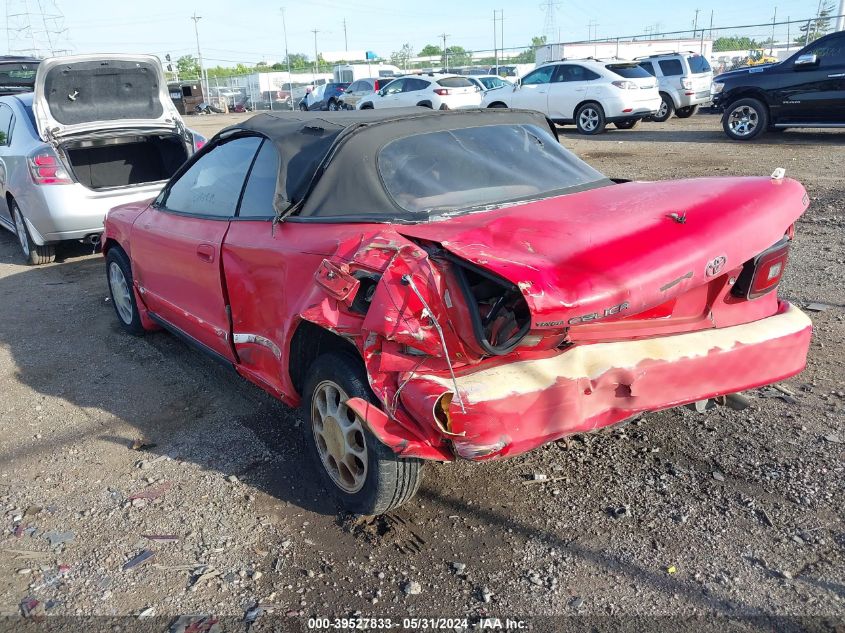 1993 Toyota Celica Gt VIN: JT5ST87K3P0140233 Lot: 39527833