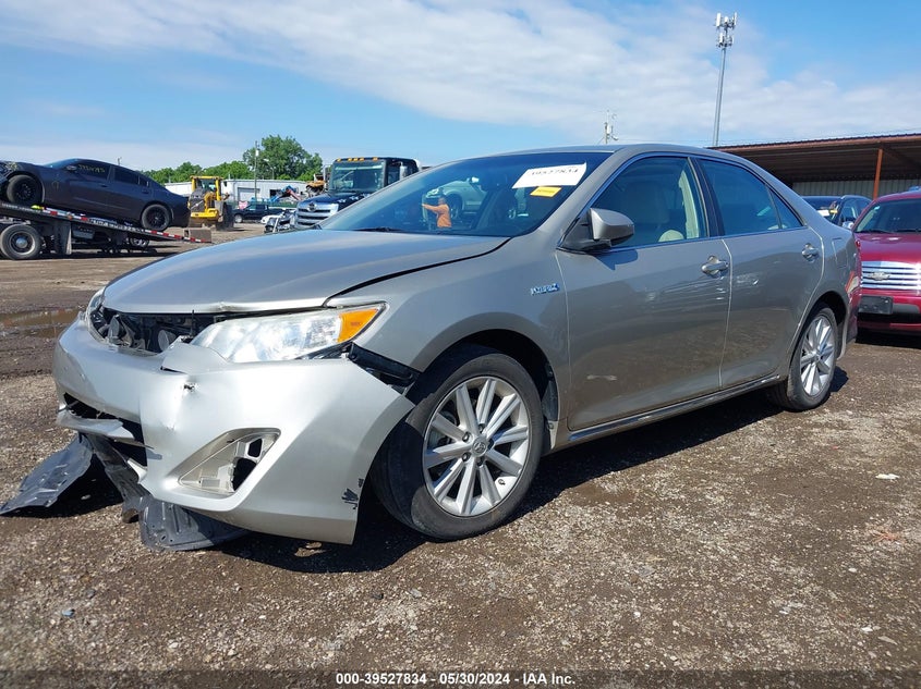 2014 TOYOTA CAMRY HYBRID XLE - 4T1BD1FK8EU113749