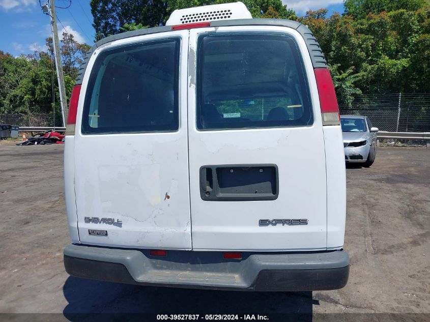 2001 Chevrolet Express VIN: 1GCFG15W611120485 Lot: 39527837