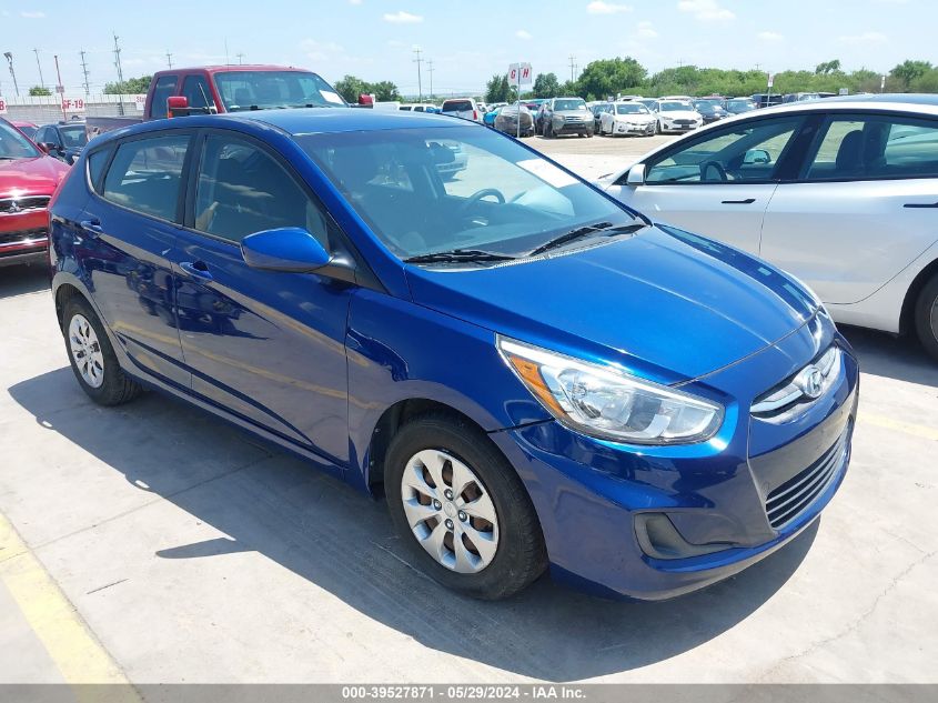 2016 Hyundai Accent Se VIN: KMHCT5AE8GU260303 Lot: 39527871