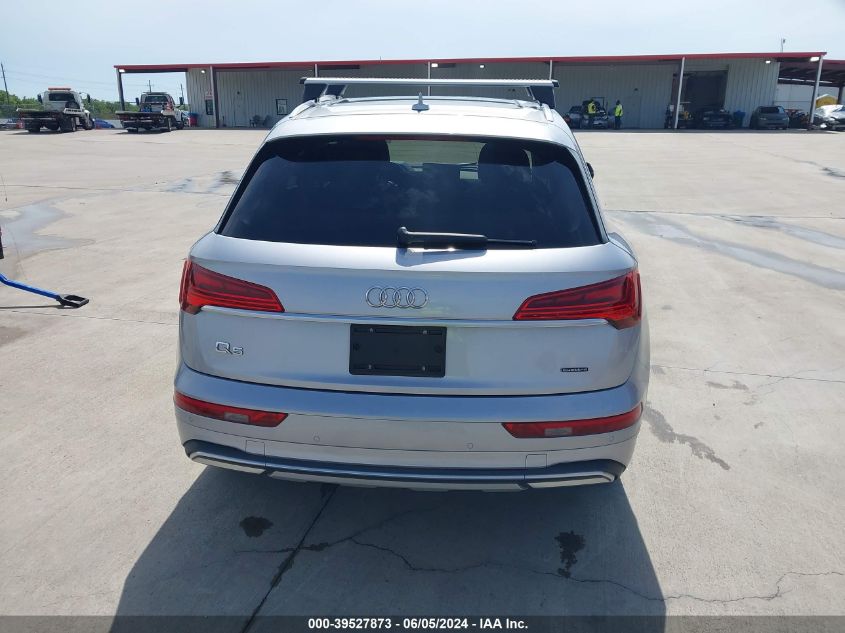 2021 Audi Q5 Premium Plus 45 Tfsi Quattro S Tronic VIN: WA1BAAFY8M2050867 Lot: 39527873