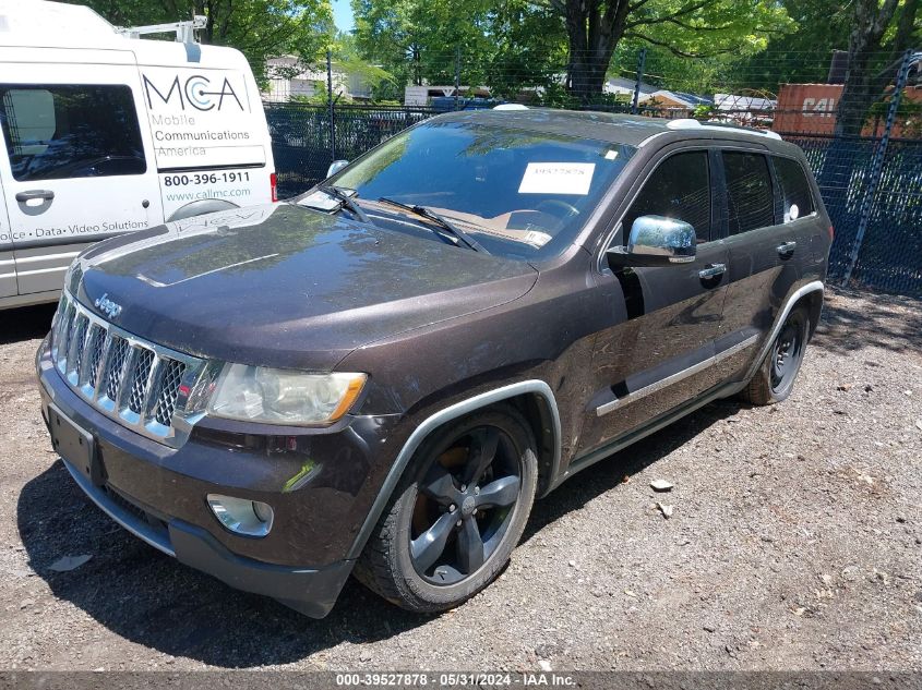 2011 Jeep Grand Cherokee Overland VIN: 1J4RR6GT4BC696535 Lot: 39527878