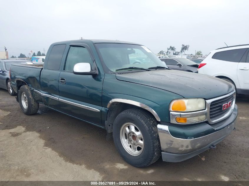 2001 GMC Sierra 1500 Sle VIN: 2GTEC19T211230970 Lot: 39527891