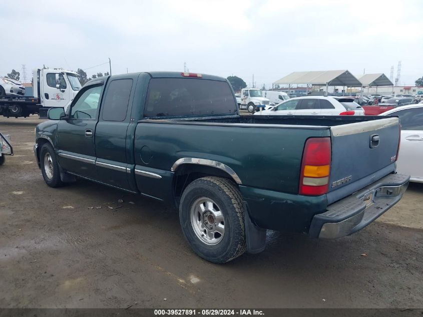 2001 GMC Sierra 1500 Sle VIN: 2GTEC19T211230970 Lot: 39527891