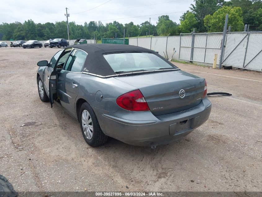 2005 Buick Lacrosse Cx VIN: 2G4WC532X51258335 Lot: 39527895