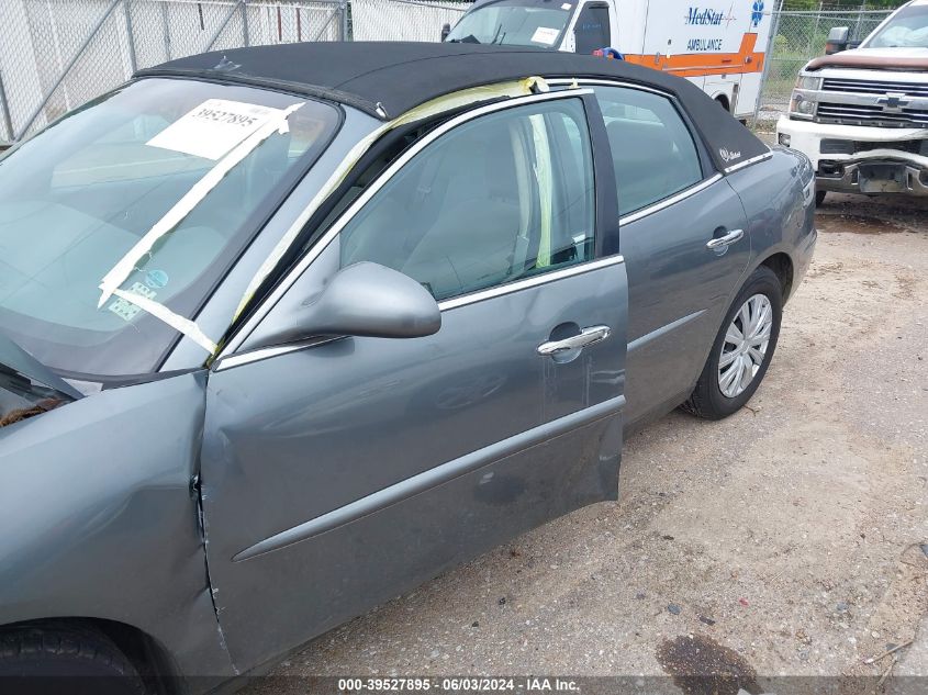 2005 Buick Lacrosse Cx VIN: 2G4WC532X51258335 Lot: 39527895