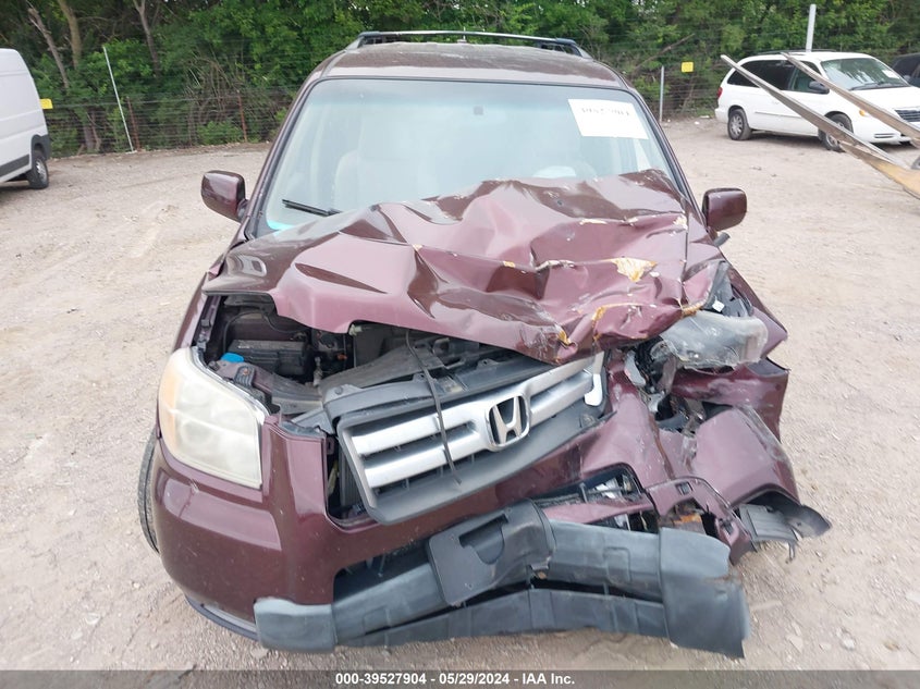 2008 Honda Pilot Vp VIN: 5FNYF18208B006004 Lot: 39527904