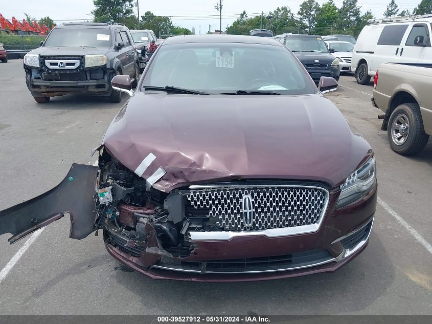 2017 Lincoln Mkz Reserve VIN: 3LN6L5E90HR630274 Lot: 39527912