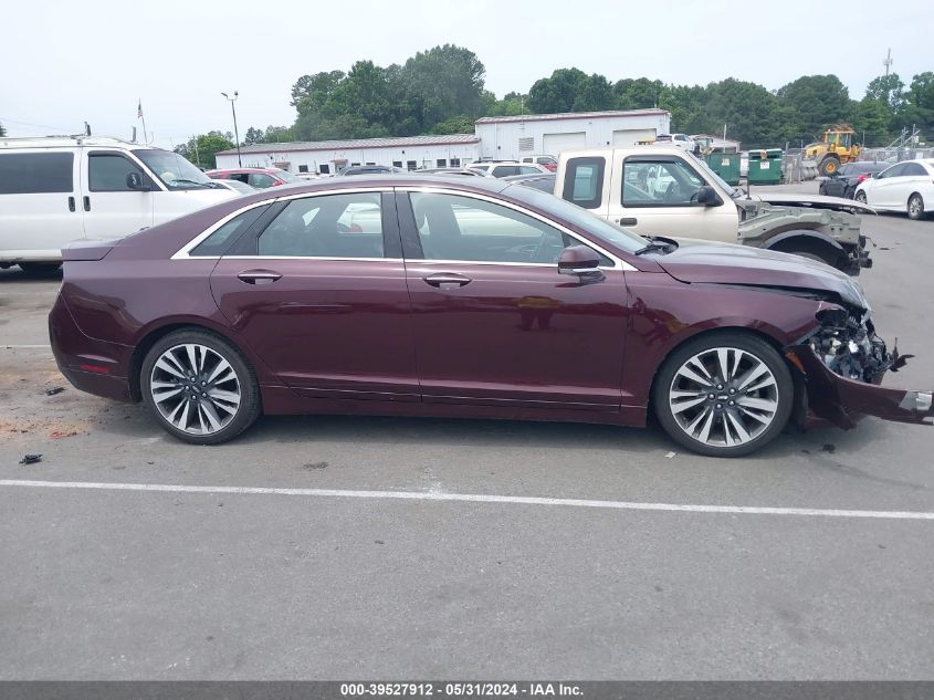 2017 Lincoln Mkz Reserve VIN: 3LN6L5E90HR630274 Lot: 39527912