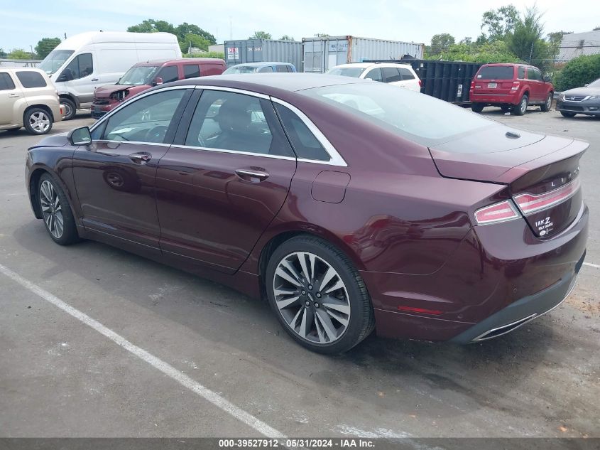 2017 Lincoln Mkz Reserve VIN: 3LN6L5E90HR630274 Lot: 39527912