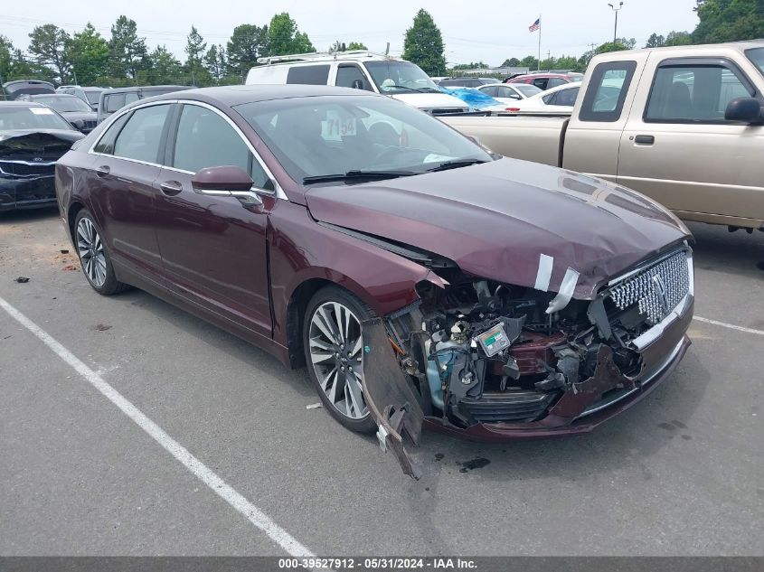 2017 Lincoln Mkz Reserve VIN: 3LN6L5E90HR630274 Lot: 39527912