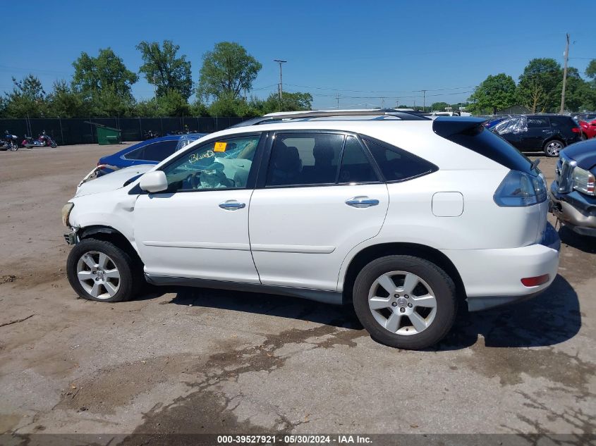 2008 Lexus Rx 350 VIN: 2T2HK31UX8C058131 Lot: 39527921