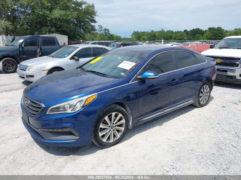 2016 Hyundai Sonata Sport VIN: 5NPE34AF6GH297991 Lot: 39527934