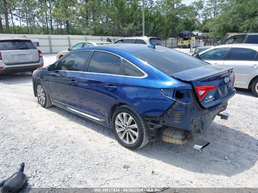 2016 Hyundai Sonata Sport VIN: 5NPE34AF6GH297991 Lot: 39527934