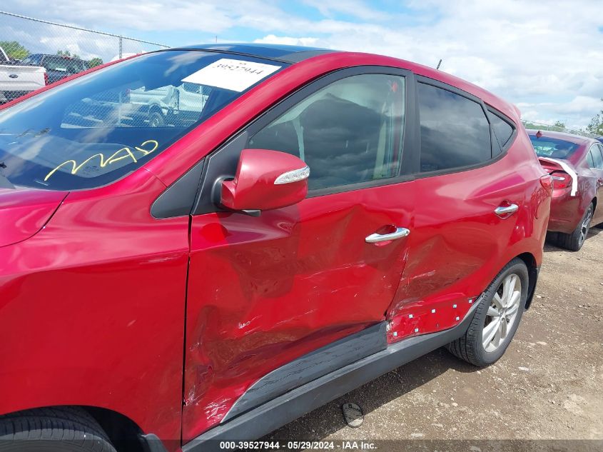 2012 Hyundai Tucson Limited VIN: KM8JUCACXCU404970 Lot: 39527944