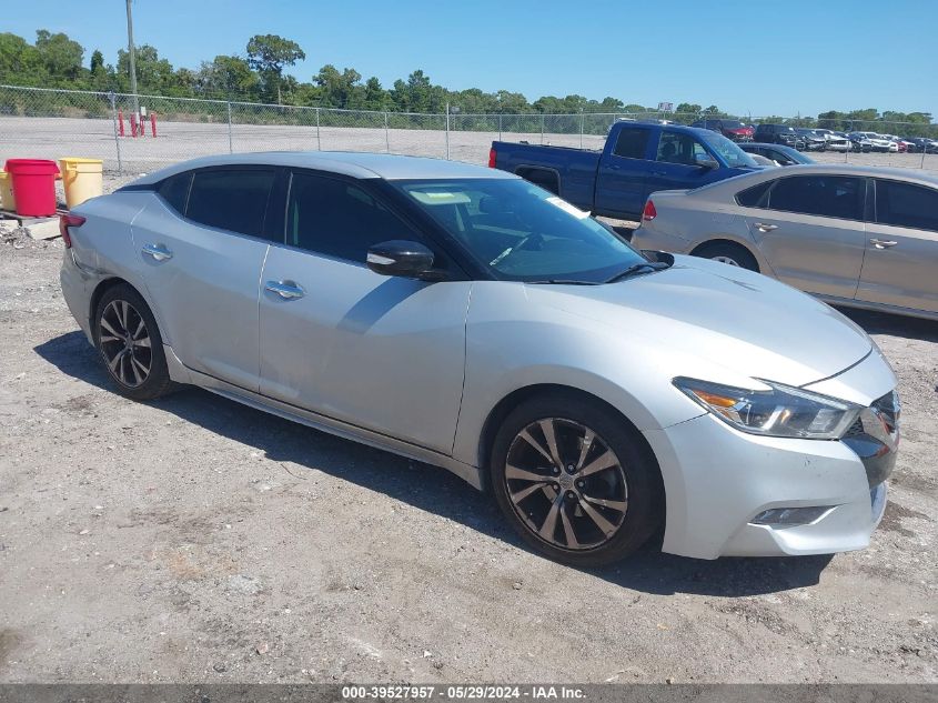 2017 Nissan Maxima 3.5 Sv VIN: 1N4AA6AP9HC427354 Lot: 39527957