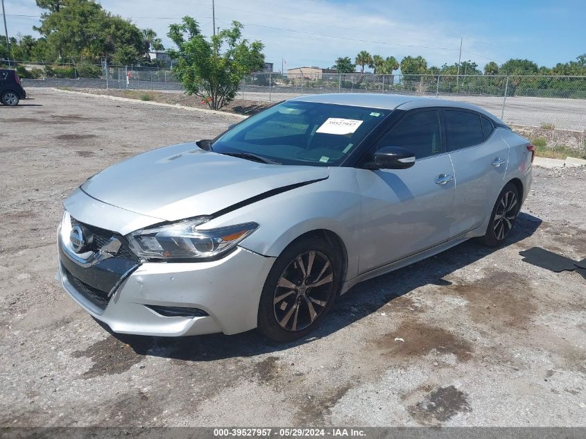 2017 Nissan Maxima 3.5 Sv VIN: 1N4AA6AP9HC427354 Lot: 39527957